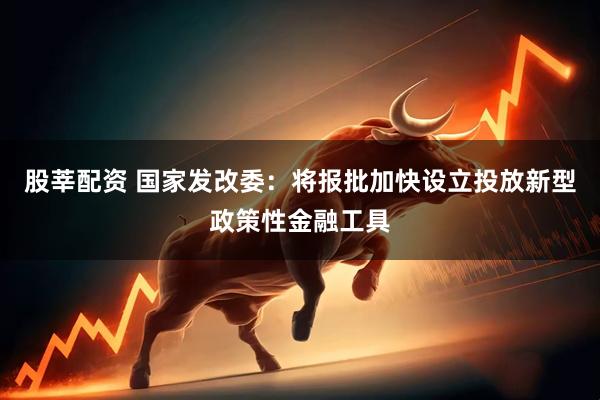 股莘配资 国家发改委：将报批加快设立投放新型政策性金融工具