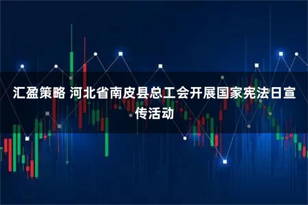 汇盈策略 河北省南皮县总工会开展国家宪法日宣传活动